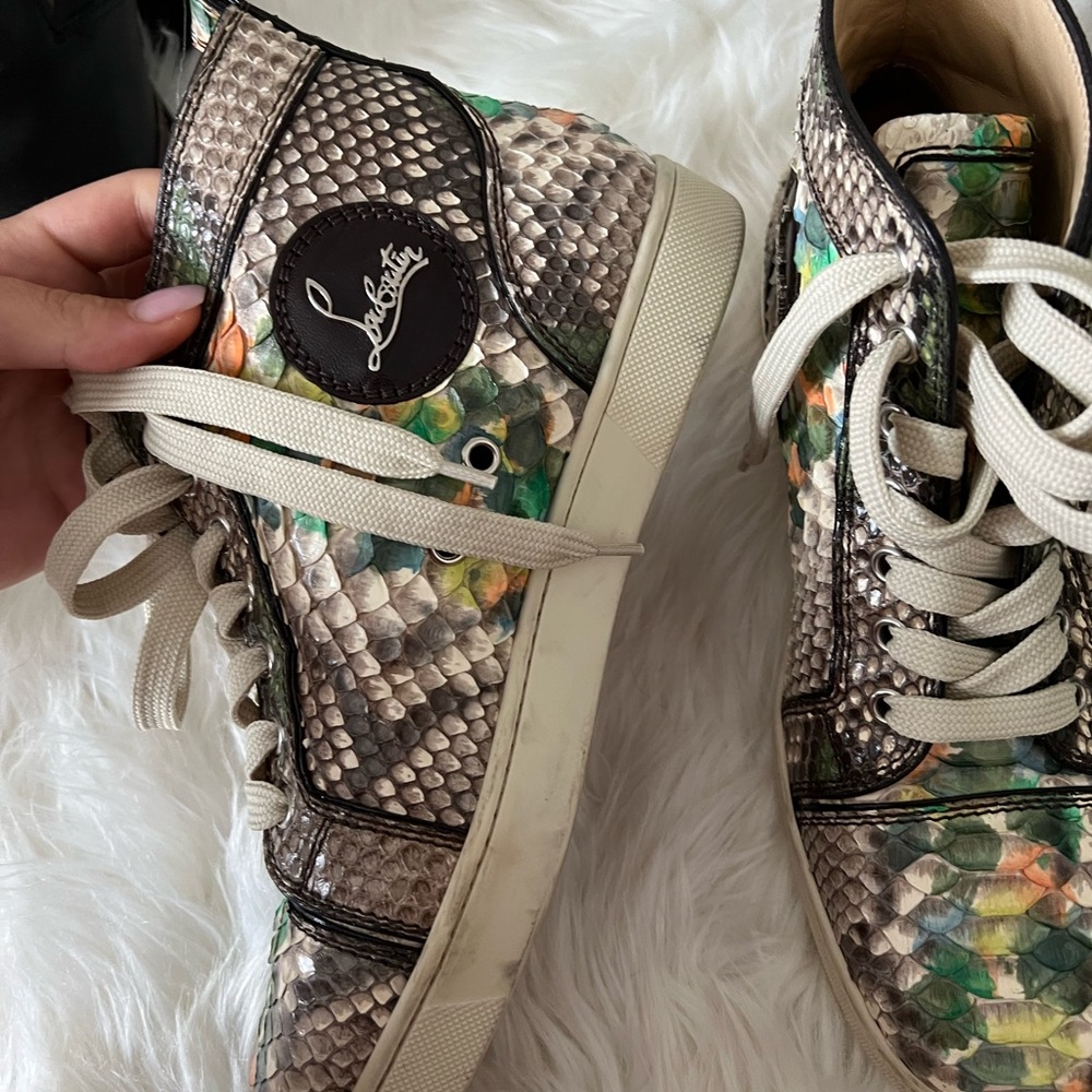 Christian Louboutin Alligator Sneakers